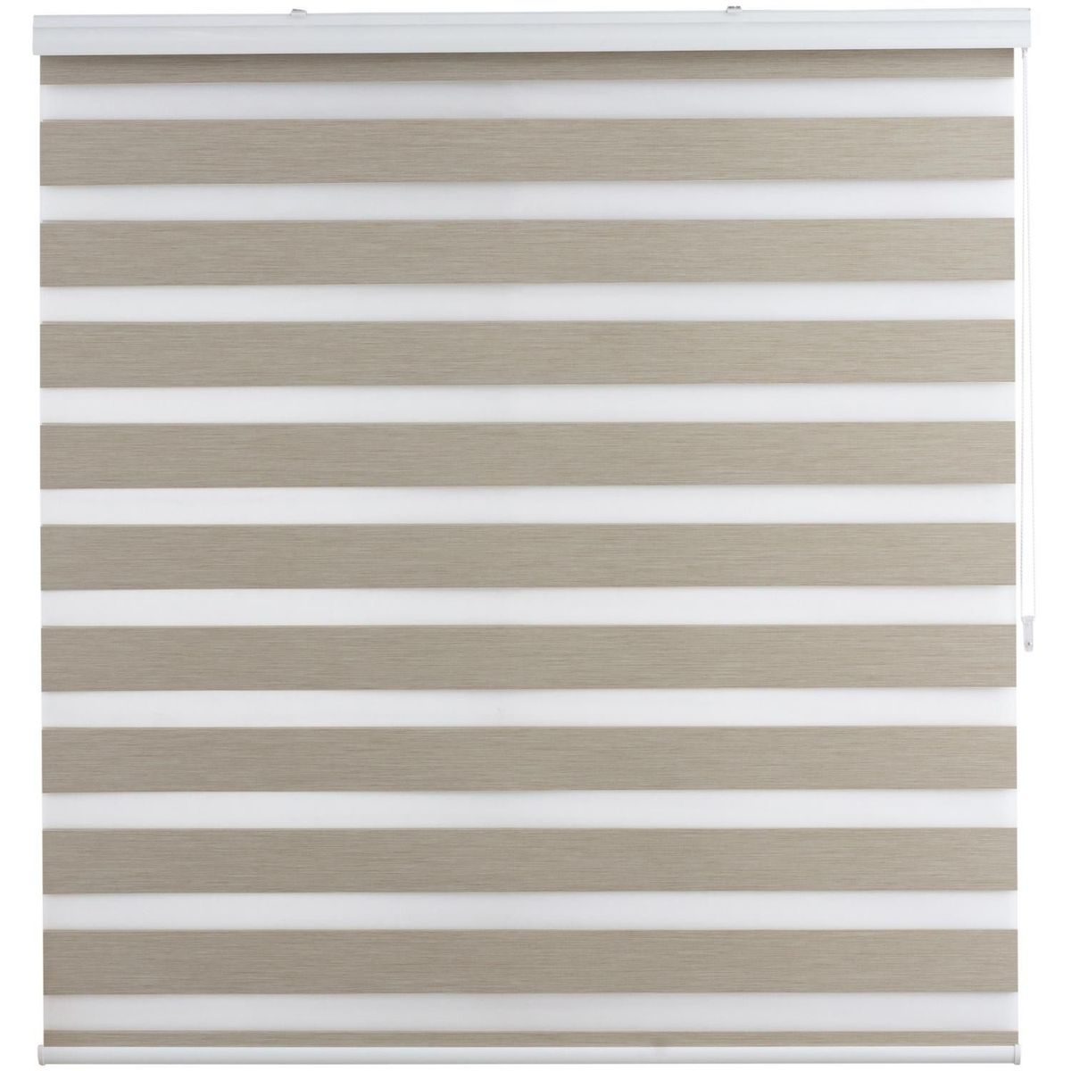 JUST HOME COLLECTION - Cortina Roller Día/Noche Blackout 160x165cm Beige