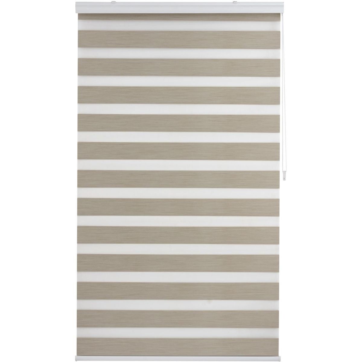 JUST HOME COLLECTION - Cortina Roller Día/Noche Blackout 120x250cm Beige