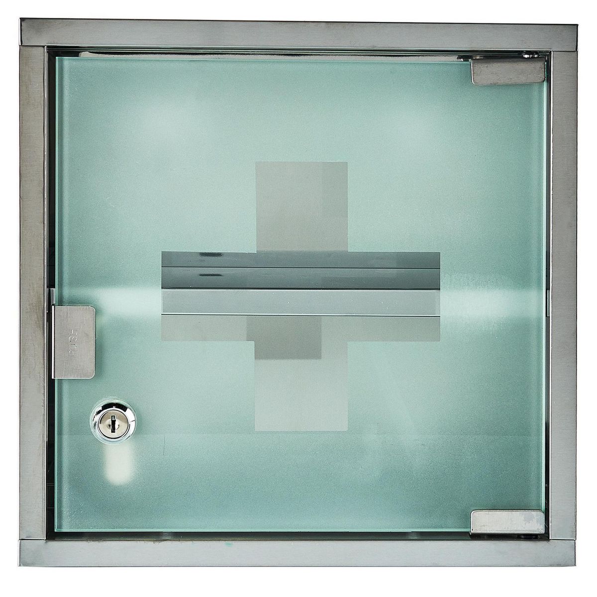 WALL SAFETY - Botiquín Inoxidable BPA7700 30x30 cm.