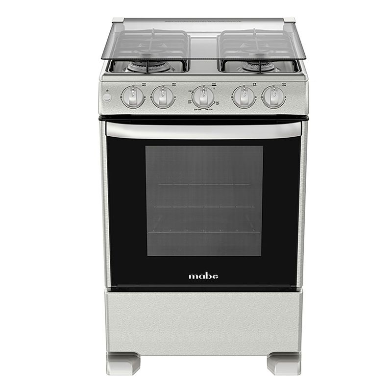 MABE - Cocina Mabe a Gas 4 Hornillas CME6042CSYX0 Acero Inox