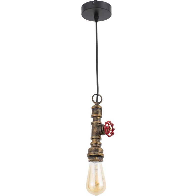 JUST HOME COLLECTION - Lámpara Colgante Refinery 1 Luz E27