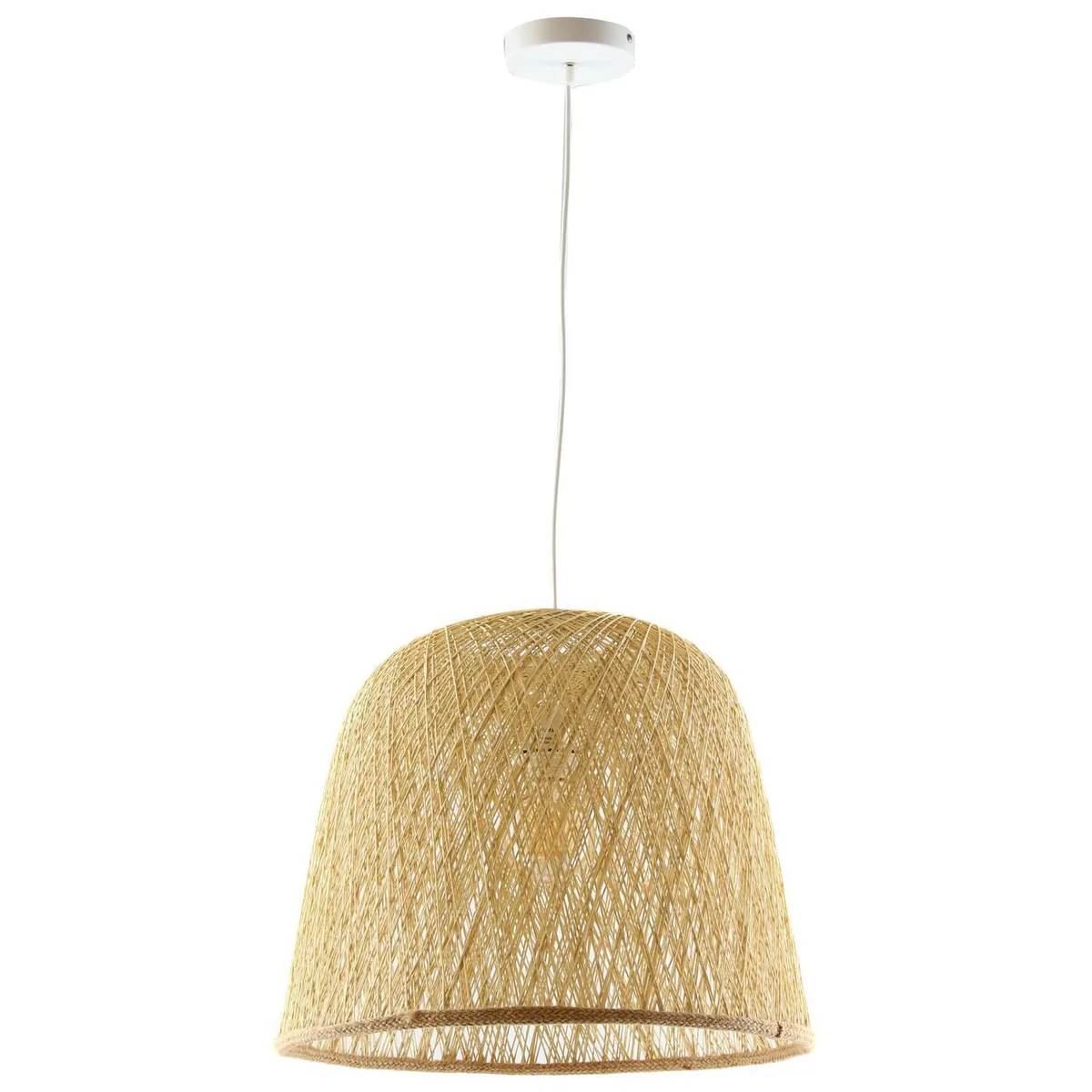 JUST HOME COLLECTION - Lámpara Colgante Rattern Ratan 1L E27