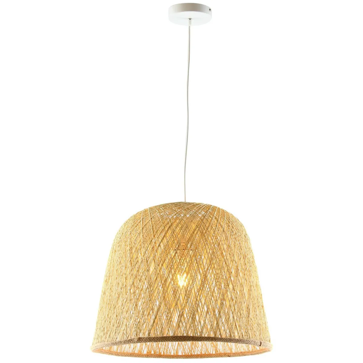 JUST HOME COLLECTION - Lámpara Colgante Rattern Ratan 1L E27