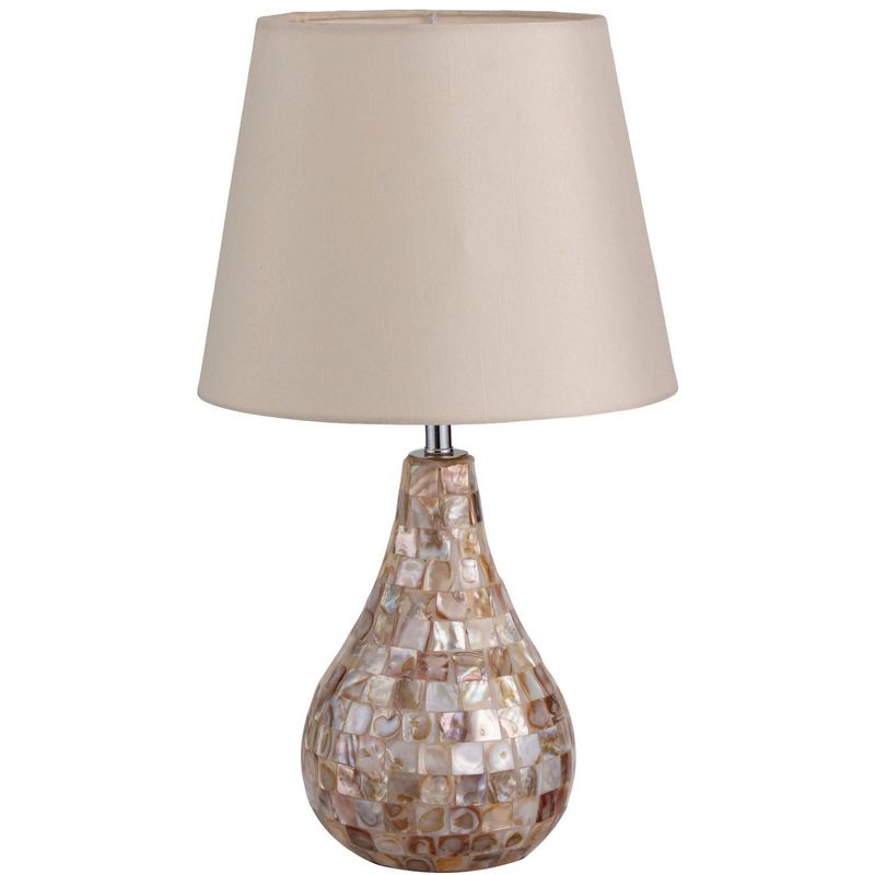 JUST HOME COLLECTION - Lámpara de Mesa Silves1L E27 Blanco