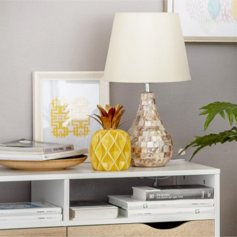 JUST HOME COLLECTION - Lámpara de Mesa Silves1L E27 Blanco