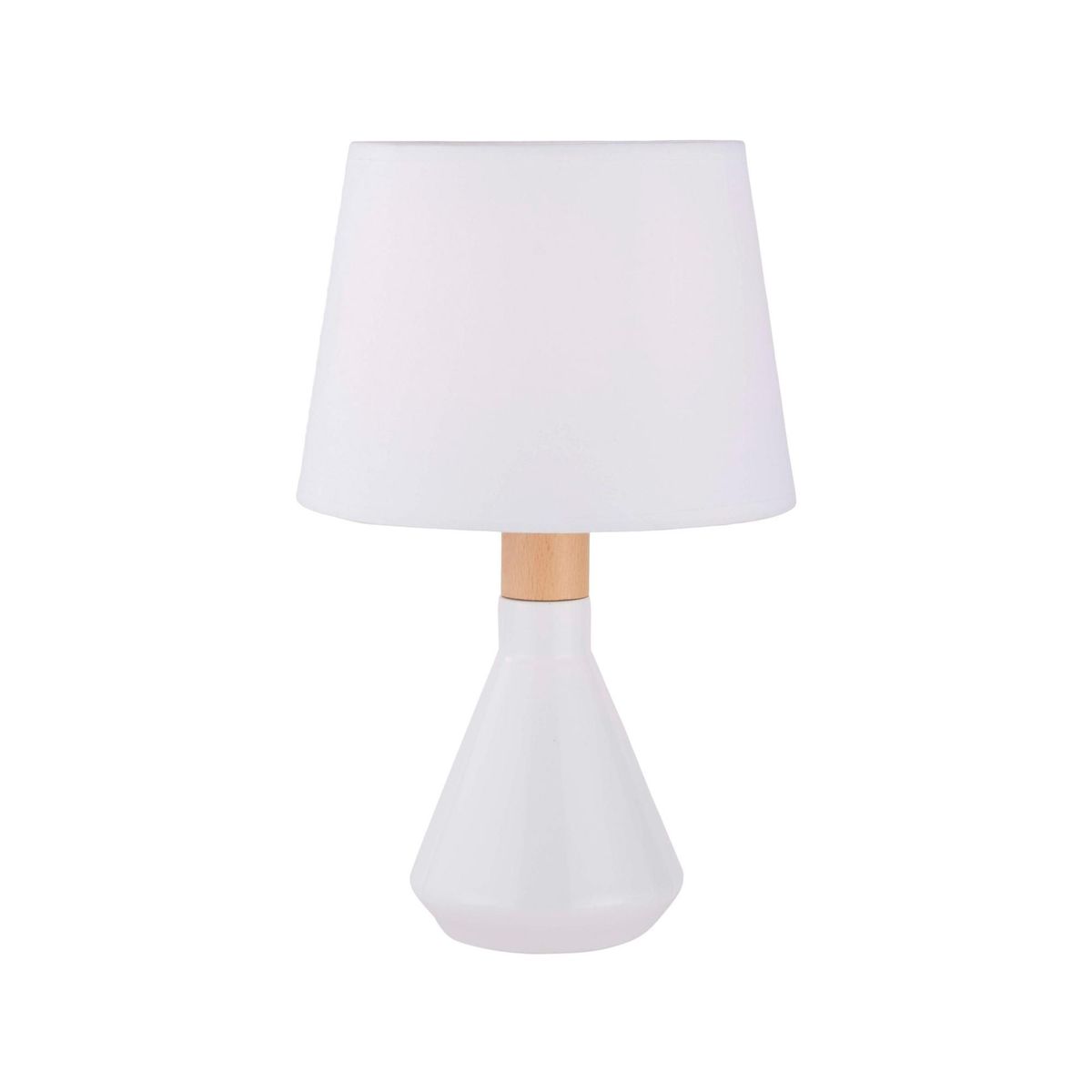 JUST HOME COLLECTION - Lámpara de Mesa Harlow Blanco 30W