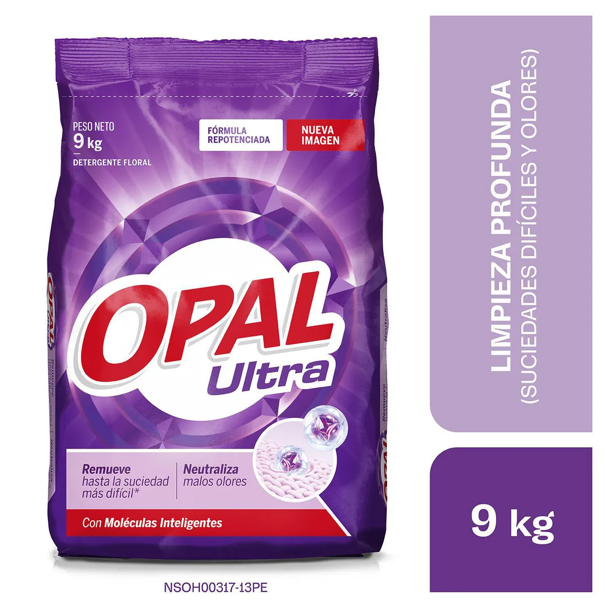 Detergente en Polvo Opal Ultra Floral 9Kg, marca OPAL - Foto Principal