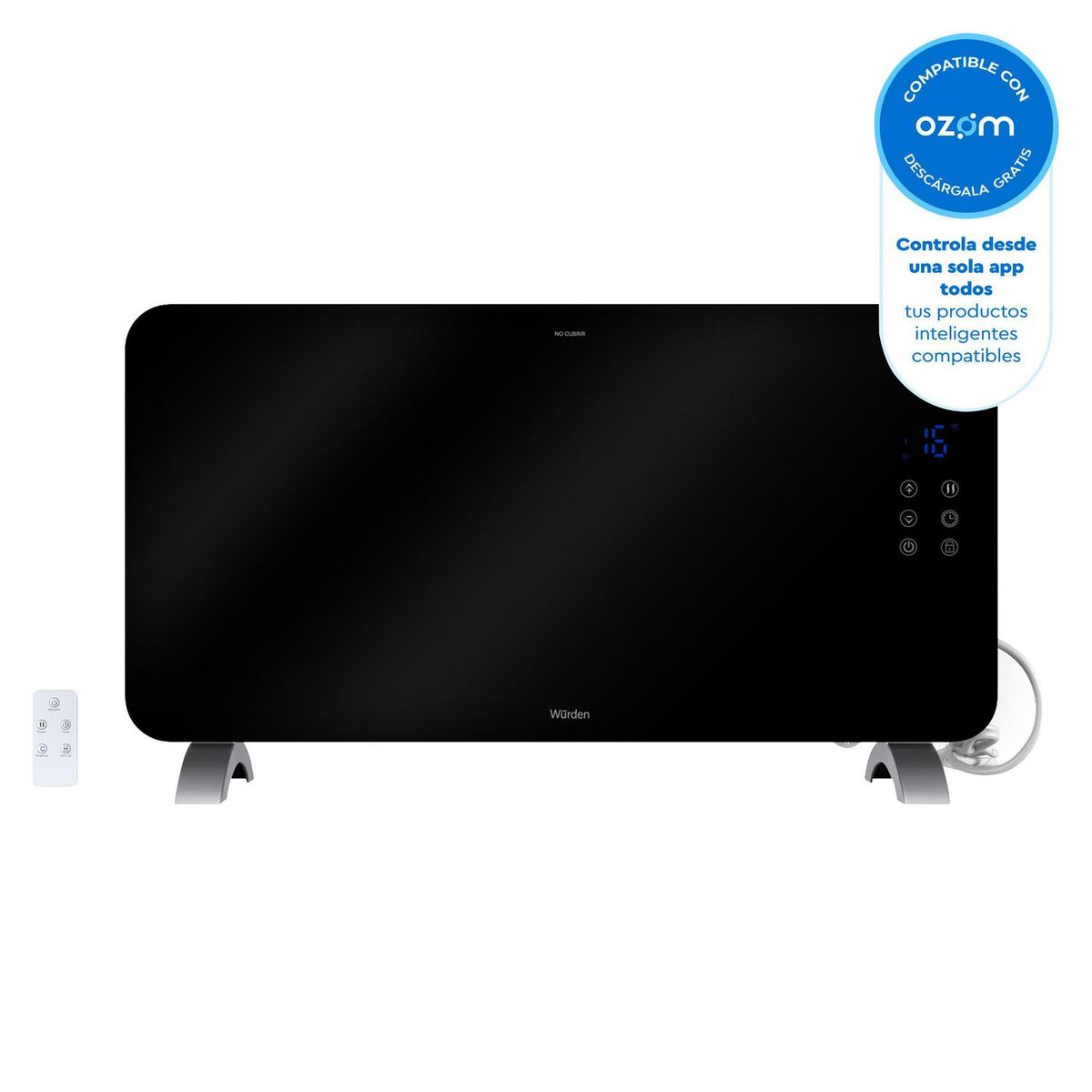 WURDEN - Panel Convector de Calor Wurden 1500W PN1500GLF