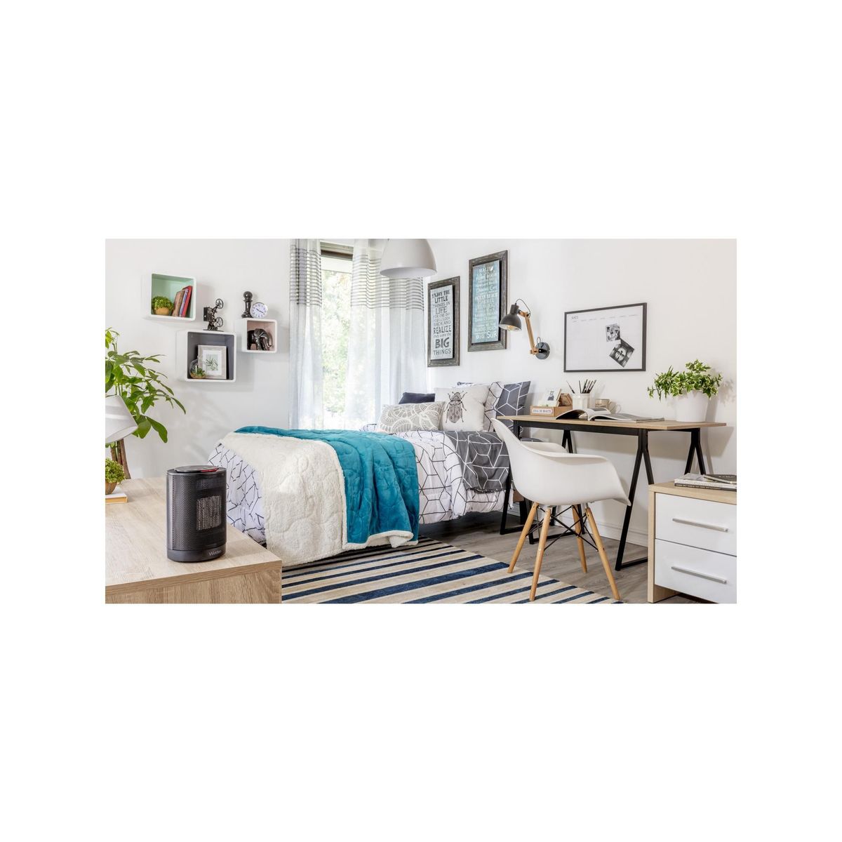 WURDEN - Calefactor Circular Wurden 1200W 15m2 PTC-01H