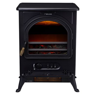Chimenea Recco Elctrica 1800W 20 m2 ND-187H Negro