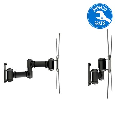 Soporte Tv Articulado A50 Negro
