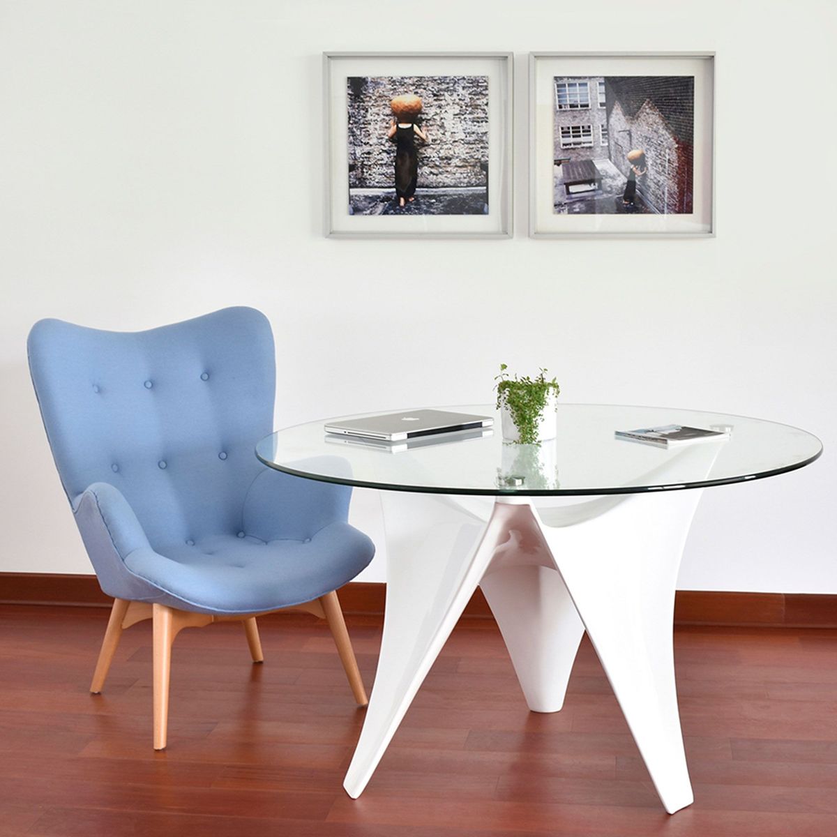 CASA BELLA - Sitial Cashmere Azul