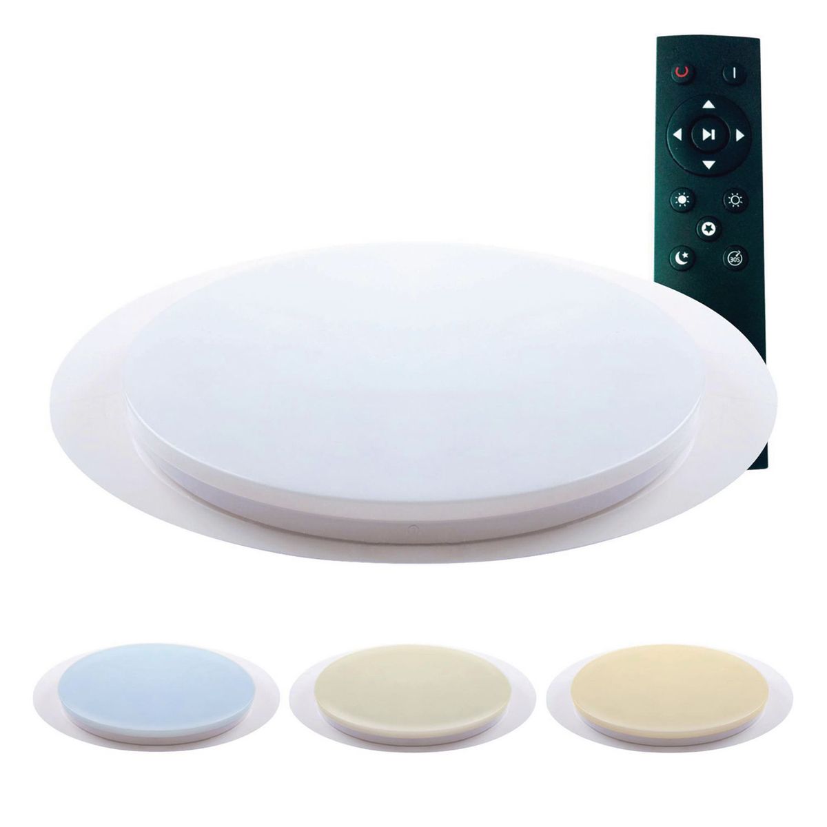 DIXON LIGHTING - Plafón 3 Luces Borde Acrílico 36w