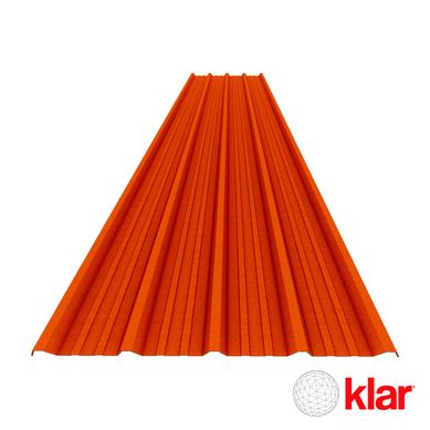 Techo Termoacstico Multicapa TK5 Rojo 1.07x3.60m