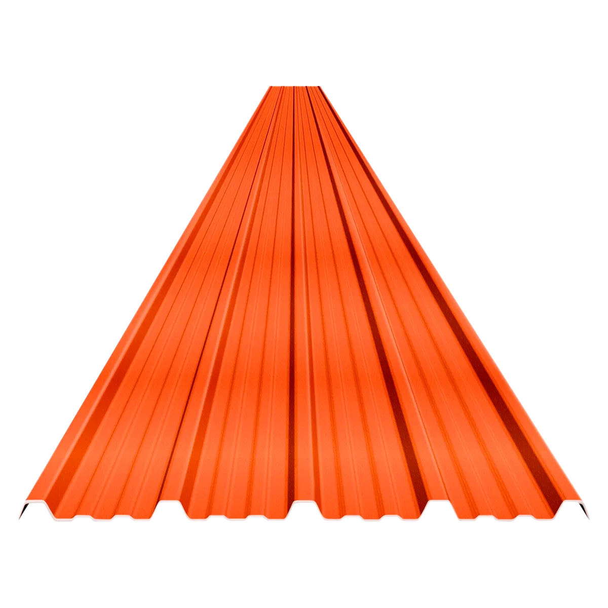 KLAR - Panel Termoacústico Klar TK5 Home 1.07 m x 3.6 m Rojo Teja