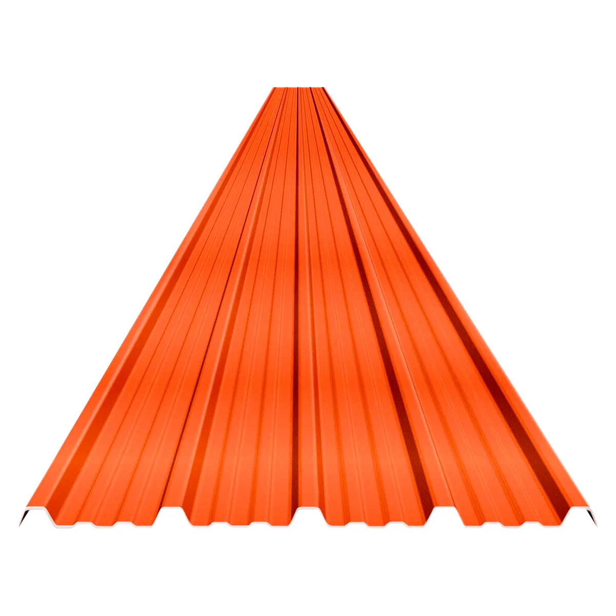 KLAR - Panel Termoacústico Klar TK5 Home 1.07 m x 3.6 m Rojo Teja