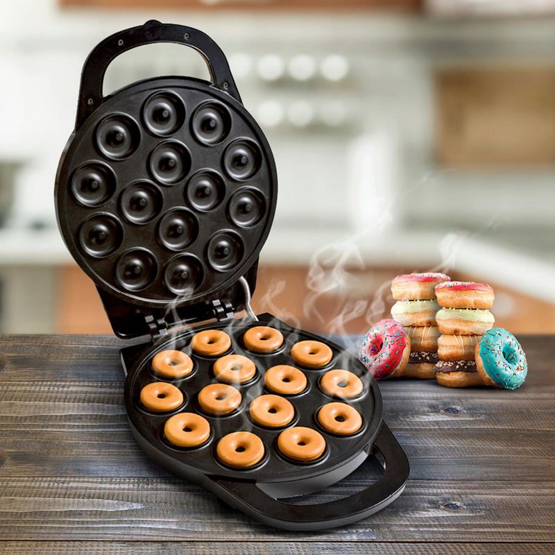 BLANIK - Máquina para Hacer Donuts BDM04 Negro