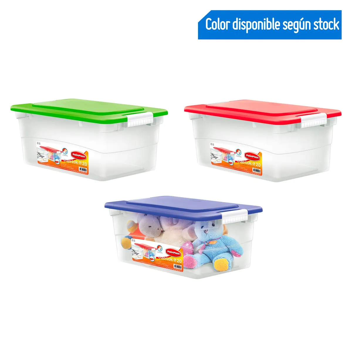 POLINPLAST - Caja Pl?stica Lok-It N20