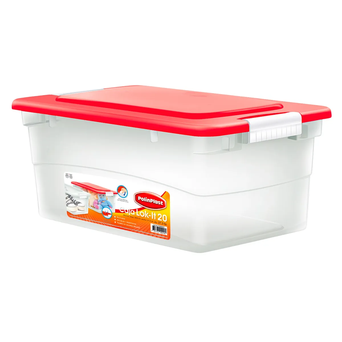 POLINPLAST - Caja Pl?stica Lok-It N20