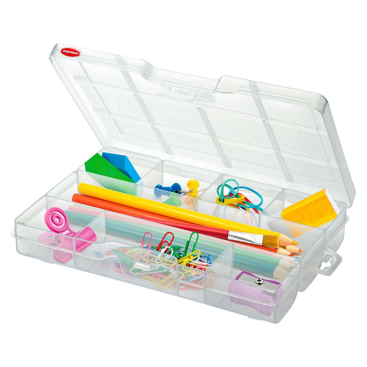 POLINPLAST - Caja Organizadora Multibox #20 8 Divisiones