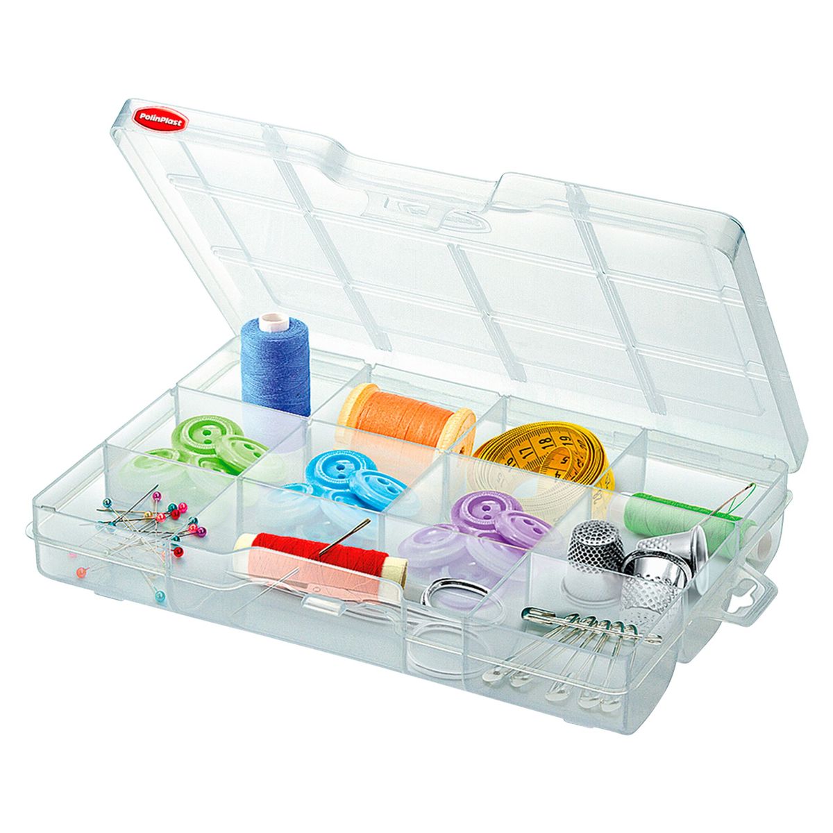 POLINPLAST - Caja Organizadora Multibox #20 11 Divisiones