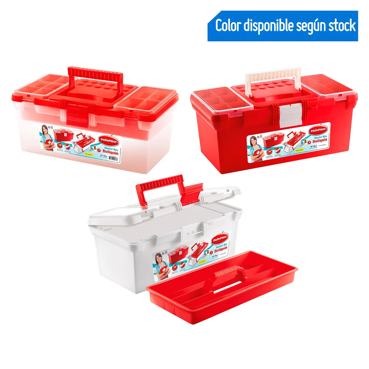 POLINPLAST - Caja Masterbox N°16 Botiquín
