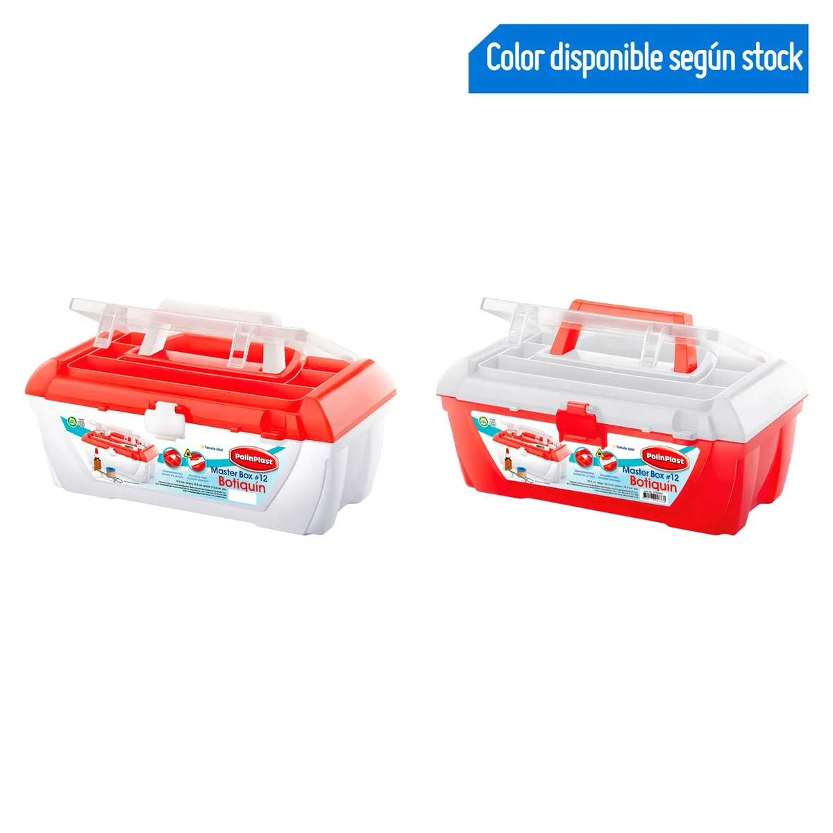 POLINPLAST - Caja Masterbox N°12 Botiquín