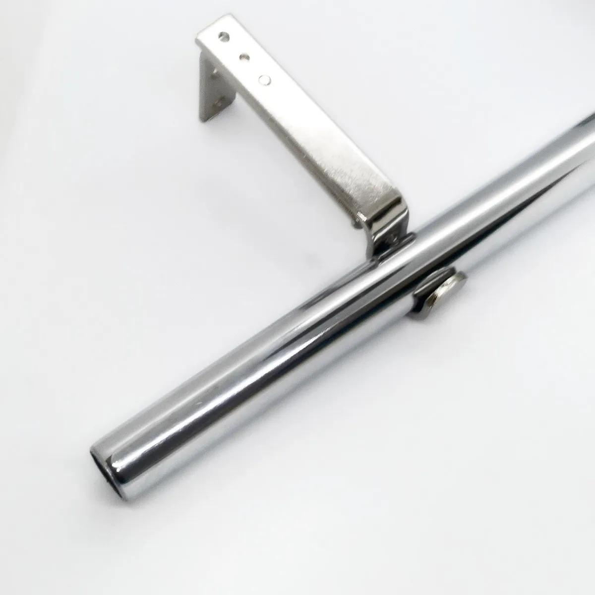 METALHSA - Soporte simple Muro nickel 28mm (2un)