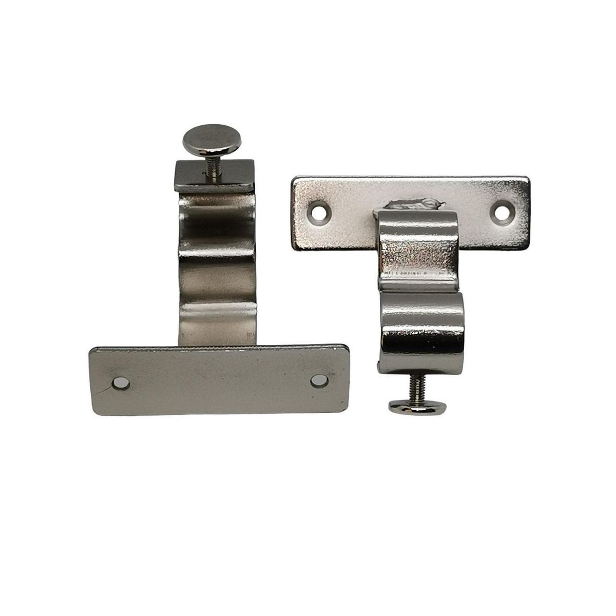 METALHSA - Soporte simple Techo nickel 28mm (2un)