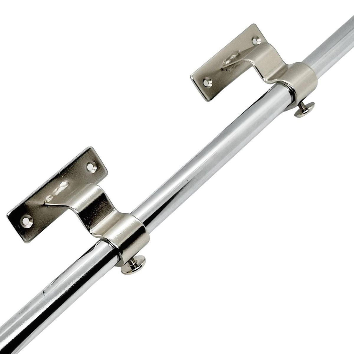 METALHSA - Soporte simple Techo nickel 28mm (2un)