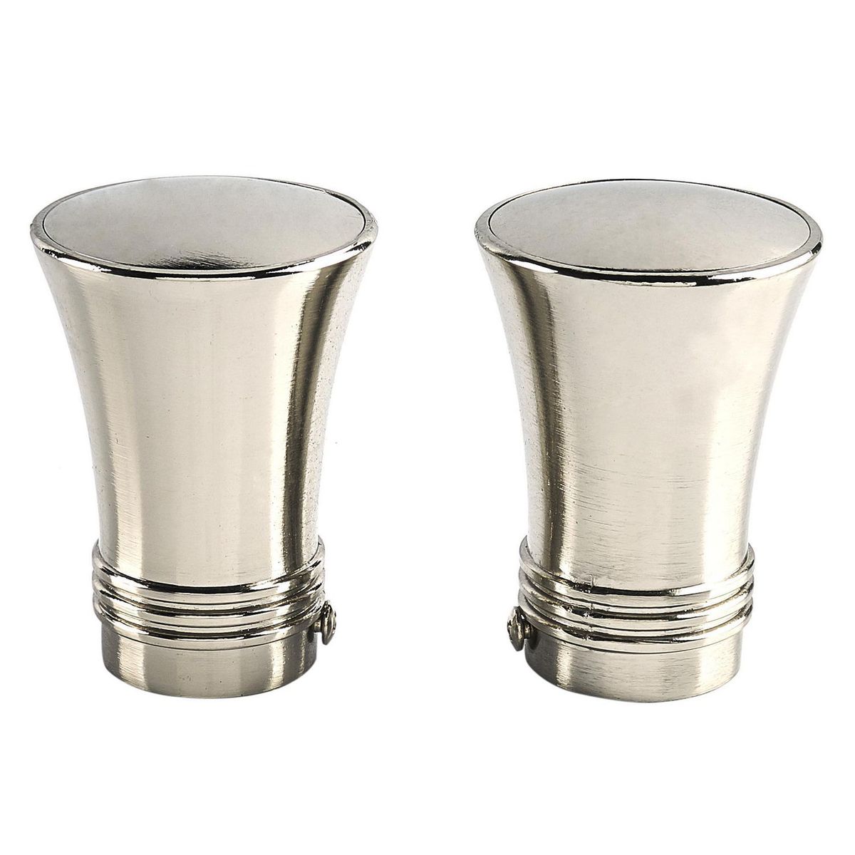 METALHSA - Terminal Cónico nickel 28mm (2 un)