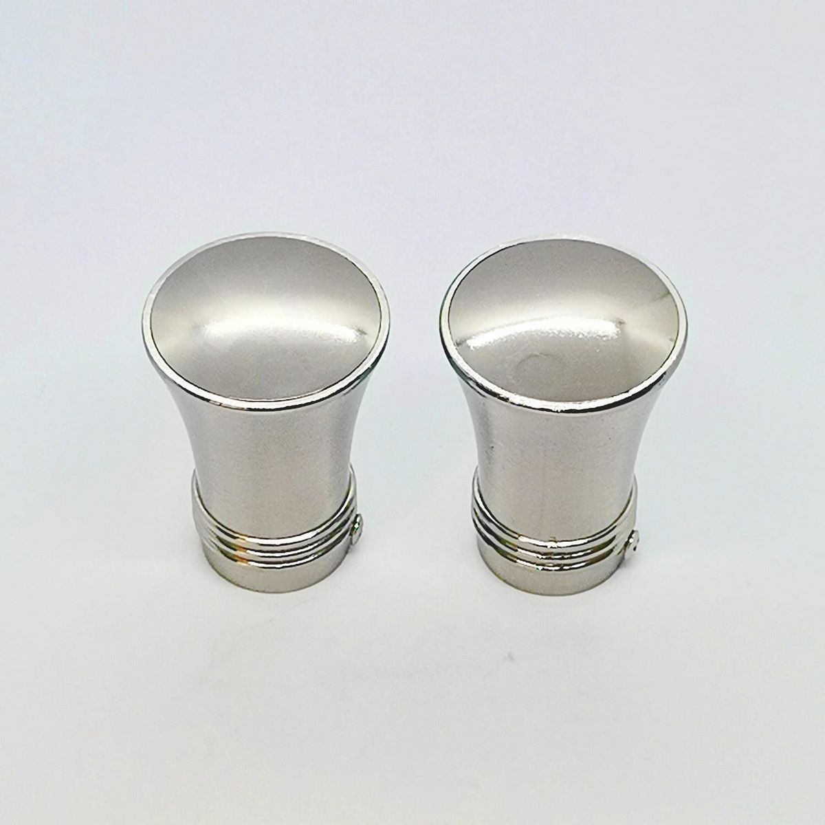 METALHSA - Terminal Cónico nickel 28mm (2 un)