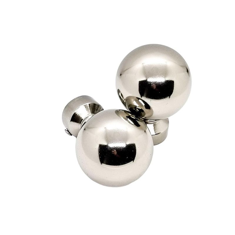 METALHSA - Terminal Bola 19mm Niquelada