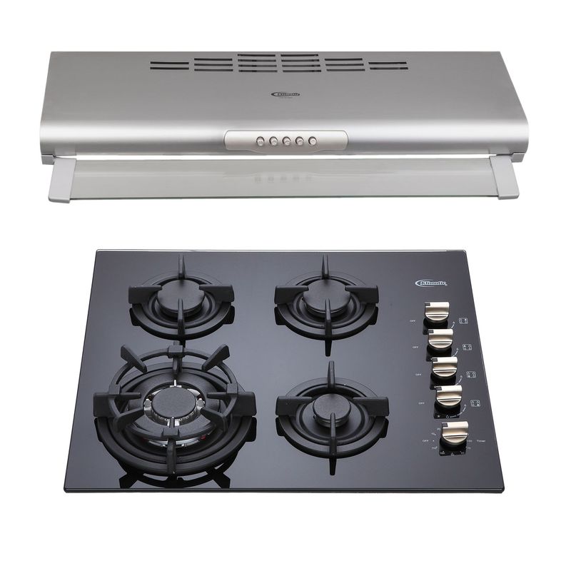 KLIMATIC - Combo Cocina Empotrable Gia + Campana Extractora N5 60SS