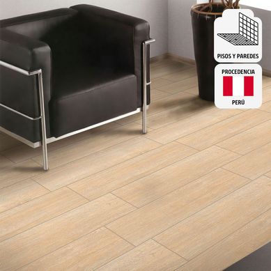 Cermica Parketon Premium Honey Maderado 20x61cm 1.61m2