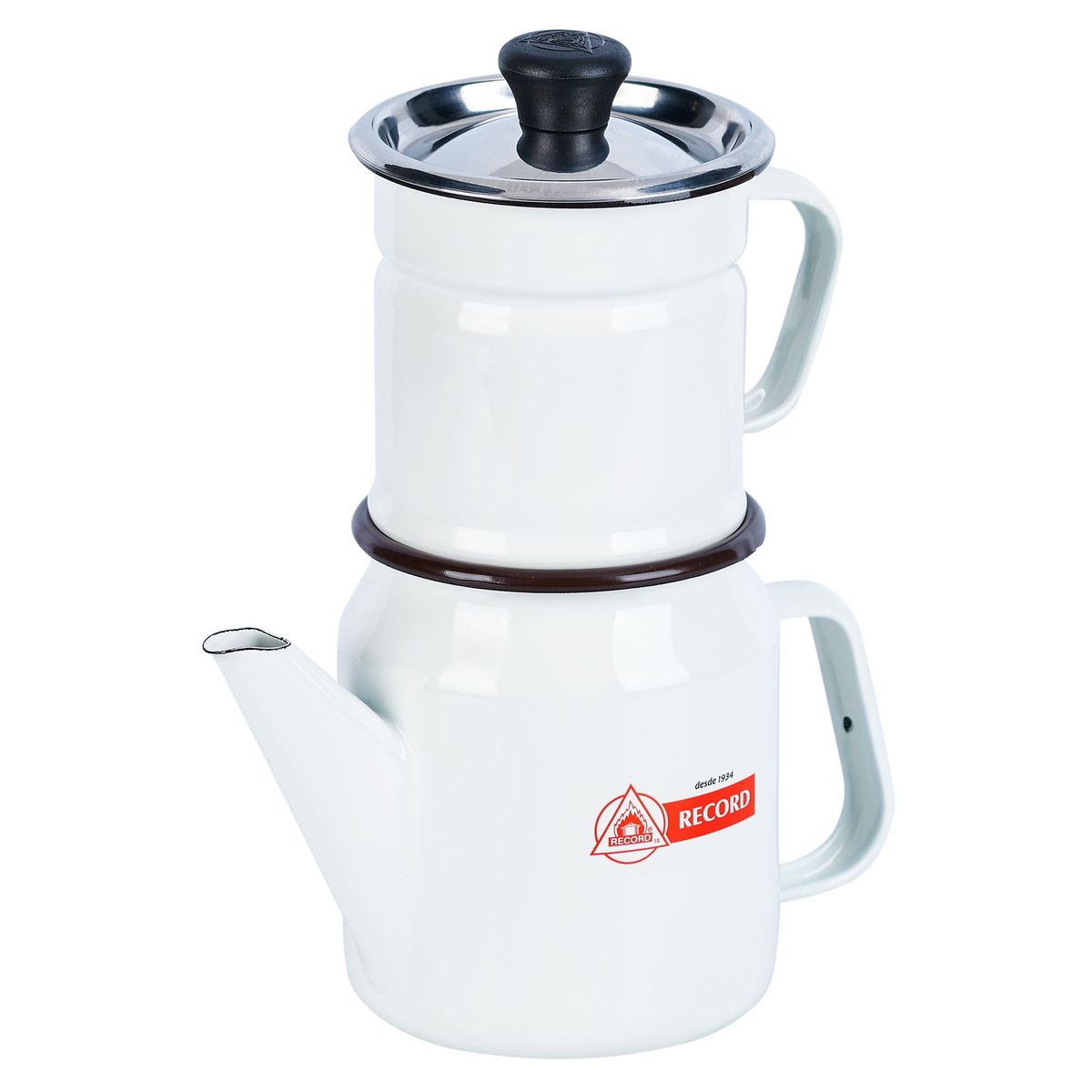 RECORD - Cafetera Acero Esmaltado