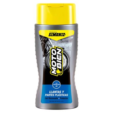 Gel Renovador + Protector Llantas y Partes Plsticas 300ml