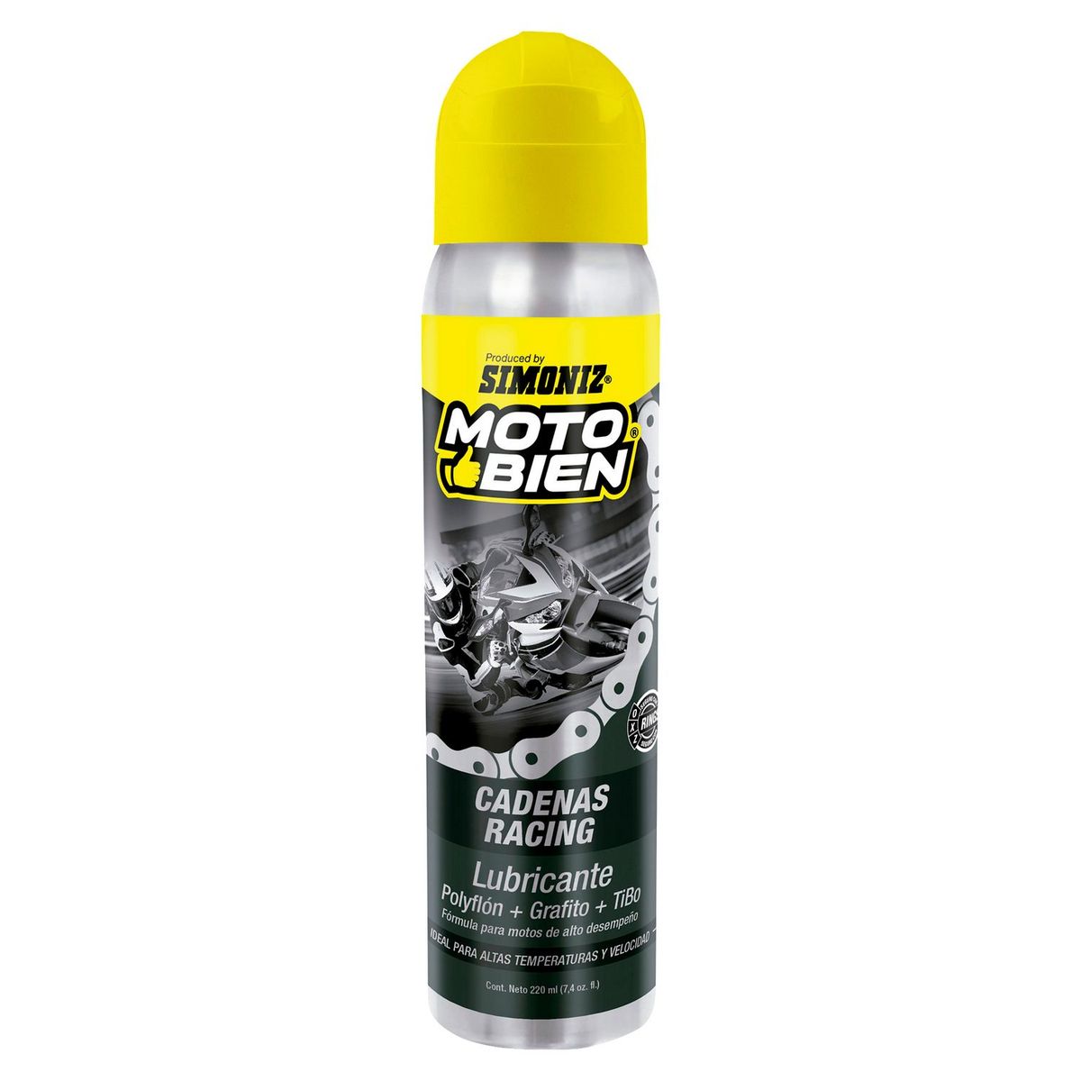 SIMONIZ - Lubricante Cadenas Racing 220 ml
