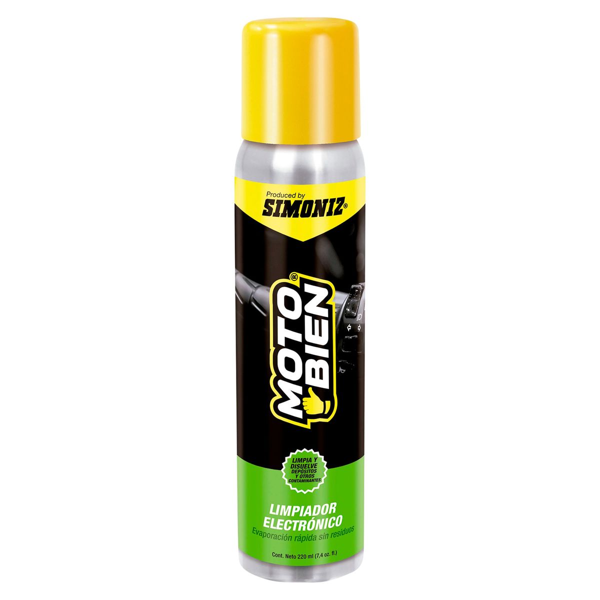 SIMONIZ - Limpiador Electrónico para Motos Simoniz Moto Bien 220 ml