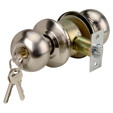Cerradura de Pomo Millenium Dormitorio Acero Inoxidable