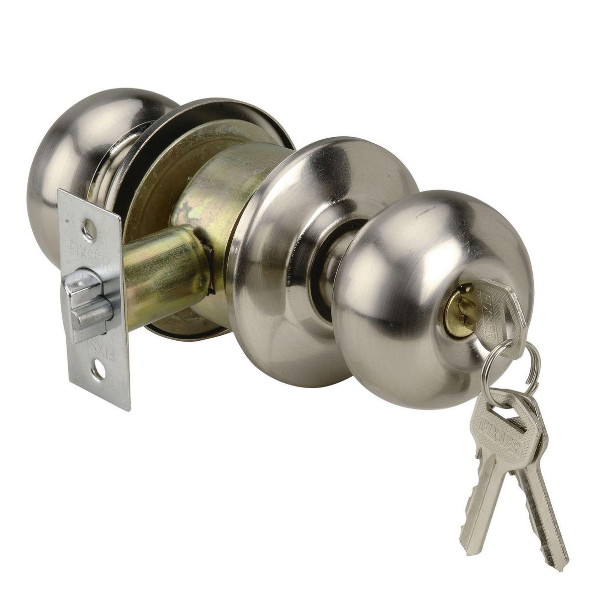  - Cerradura de Pomo Millenium Dormitorio Acero Inoxidable