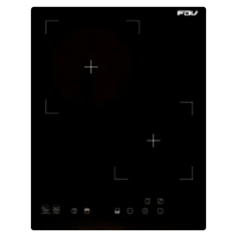 FDV - Encimera 2 Quemadores Vitro 2 Black