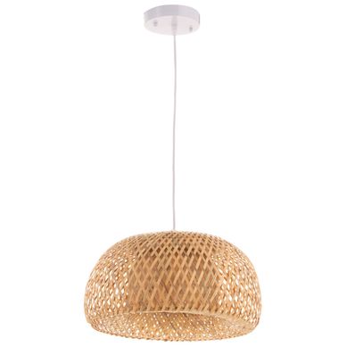 Lmpara Colgante Nature 1L E27 Beige