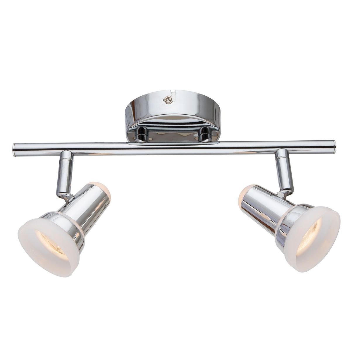 JUST HOME COLLECTION - Barra Plata 2 Luces Led