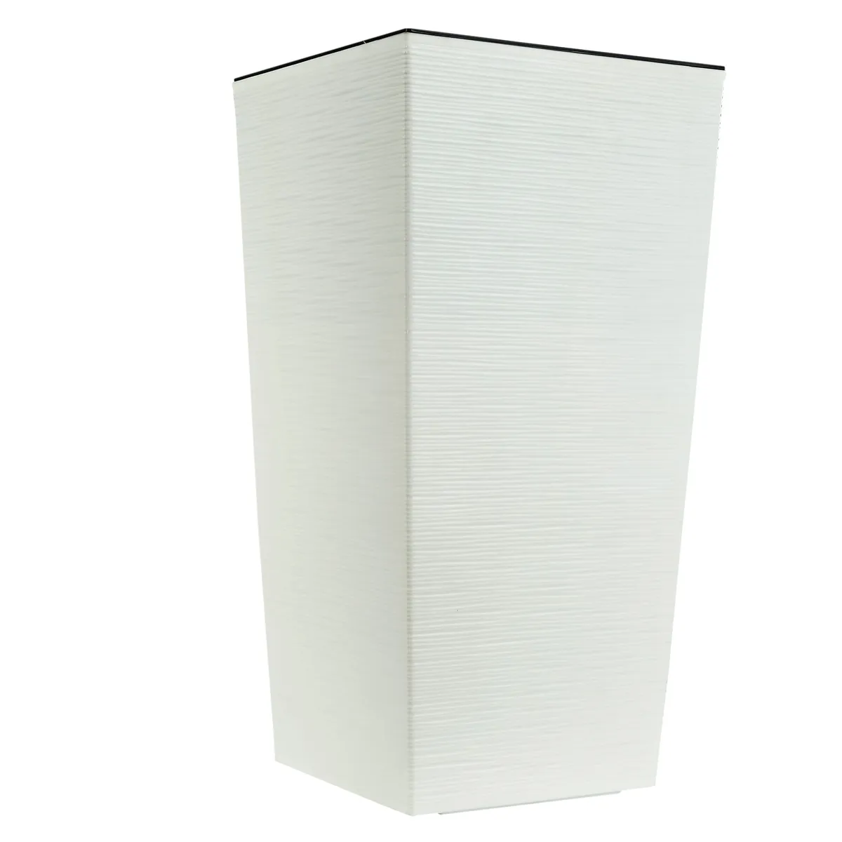 REYPLAST - Maceta Piedra con Riego Blanco 38x75x