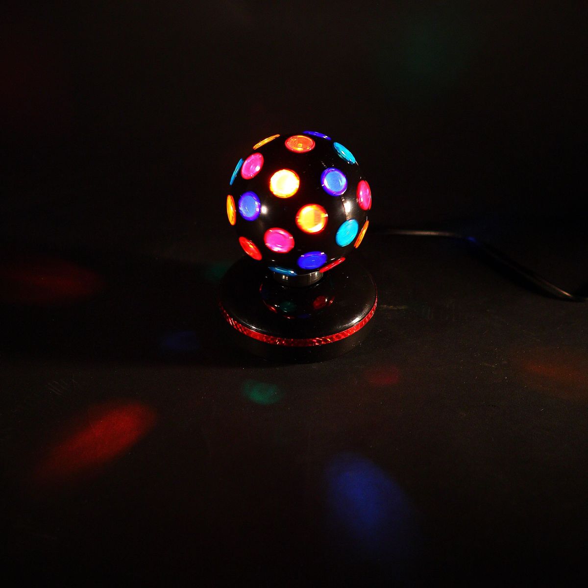 JUST HOME COLLECTION - Lámpara Bola Disco Fiesta negro