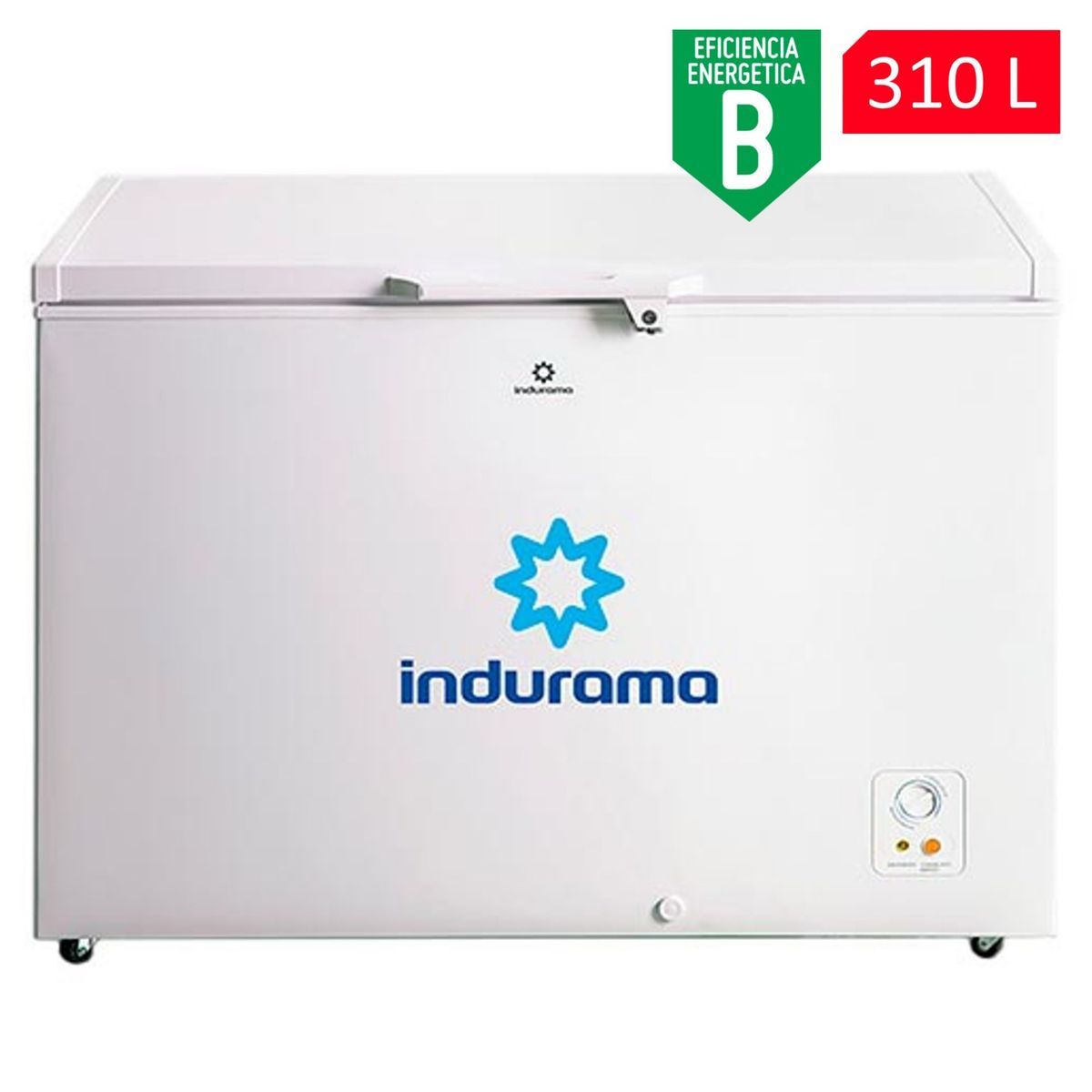 INDURAMA - Congeladora Indurama 310 Lt CI-310BL Blanco