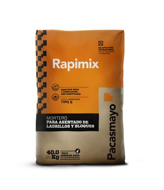 Mortero para Asentamiento Rapimix 40kg