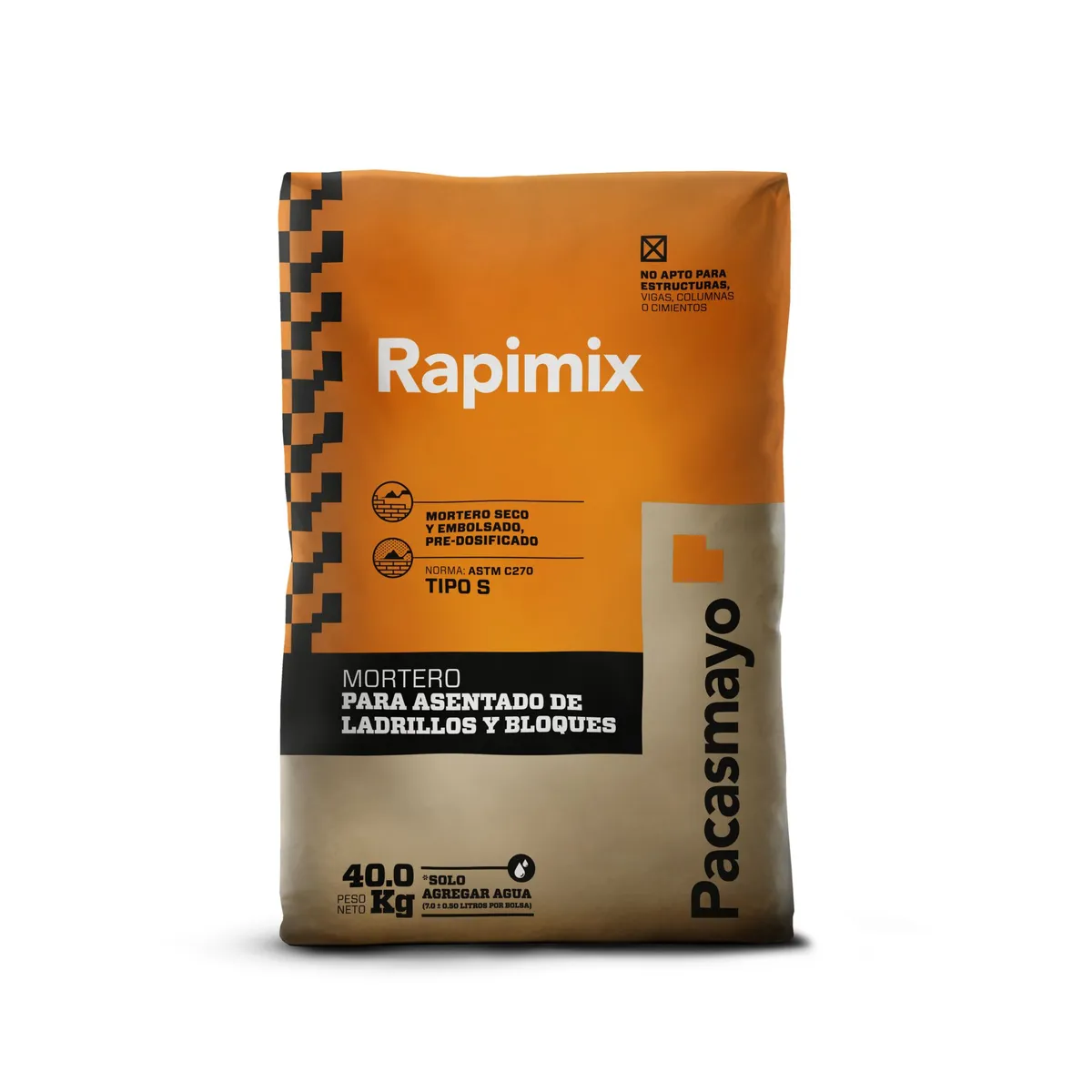 RAPIMIX - Mortero para Asentamiento Rapimix 40kg