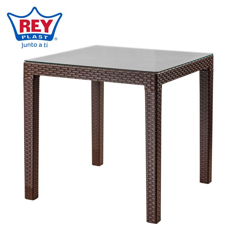 REYPLAST - Mesa de Comedor Tavarua 75x75cm